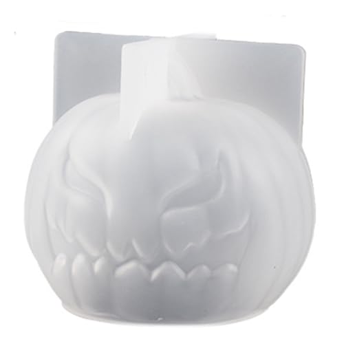 1/2xAngry Pumpkin Scenteds Candle Silicone Mold Smilings Pumpkin Mold