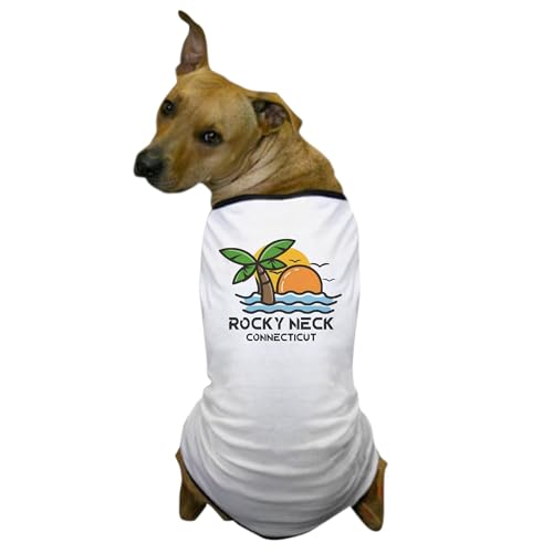 CafePress Connecticut Rocky Neck State Park Dog T Shirt Dog T-Shirt, Pet Clothing, Funny Dog Costume
