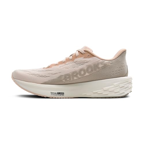 Brooks Women’s Launch 11 Neutral Running Shoe - Almond/Fog/Black - 5 Medium