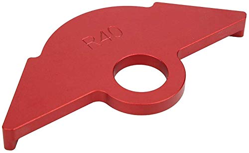 Sturdy Aluminum Alloy Rust Resistant Round Corner Template - Image 2
