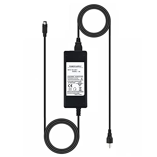 SLLEA 6-Pin DIN AC/DC Adapter for I/O Magic GigaBank 320gb 3.5