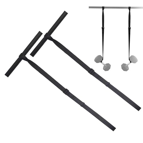 Asistencia para mancuernas – Correas de ejercicio de seguridad ajustables, accesorios de estante resistentes – para gimnasio, prensa de banca, entrenamiento de pesas, rutina de fitness, entrenamiento