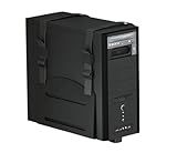 Mount Plus MP-CPB-2 Wall Mount CPU and Game Console Holder | Adjustable Width 4.8in to 8.3in | Metal Mounting Bracket for Desktop PC, Computer Tower, Game Console, APS Back-UPS, CyberPower UPS System