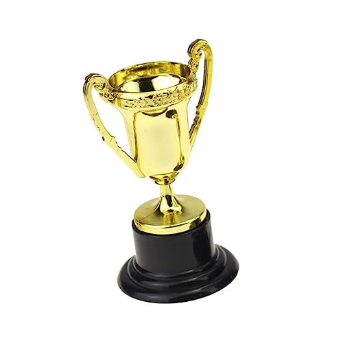 Yardwe 30 Peças troféu ballon Mini troféus plástico Prêmios para crianças Aprendizagem precoce peque