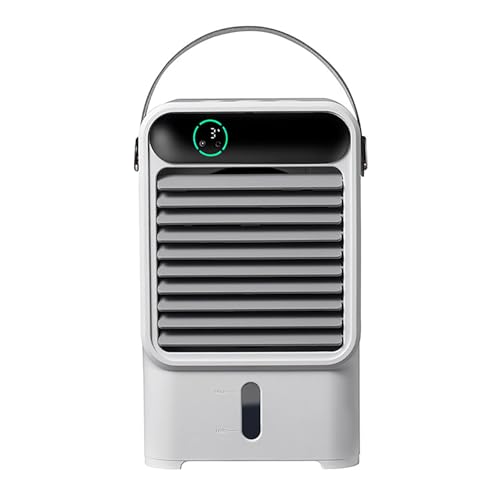 lyxamjrzyp Ventilador de RefrigeracióN, Ventilador Aire Acondicionado Personal, Mini Ventilador Torre, Flujo de Aire Ajustable de 3 Velocidades, para El Hogar, Dormitorio, Cocina