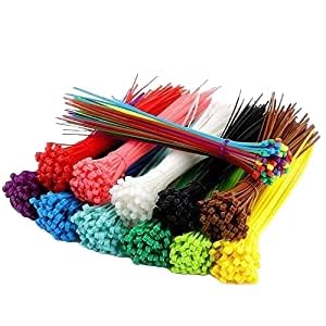 Safe Lock Nylon 66 UV Resistant Cable Tie Heavy Duty Strong Zip Wire Fastener (Mix Colour, 2.5 x 100 mm)-image-48