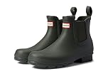 HUNTER Mens Original Chelsea Wellington Boots Green, Green, 9 UK