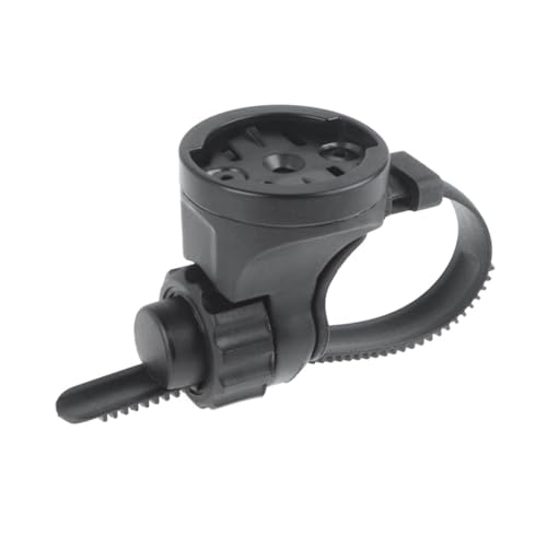 NELboNs Bike Computer Mount Compatible with Gar min/Mage ne/Black Bird, Adjustable Bike Light Holder Compatible with Magic Shine, Tension Strap Mount Fits Round/Aero Handlebars