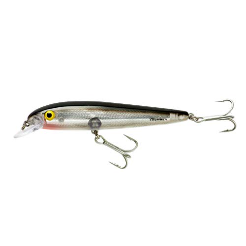 BOMBER Saltwater Grade Wind-Cheater - Silver/Black - 6 in, (BSWW6312)