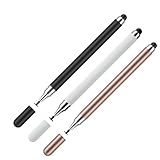 STYLO UNIVERSEL POUR ECRAN TOUCHE : stylets universels Compatible avec toutes les tablettes à écran tactile.stylet tablette samsung Compatible avec Apple iPad/iPhone/Android/Surface/Xiaomi/Huawei/Samsung Galaxy Tab S7/A7, Fire HD 8 tablettes, téléphones et tablettes Android, et téléphones portables à écran tactile.