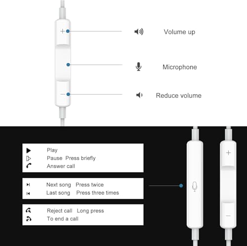 Everdigi EBGC-NV Apple Earbuds, [Mfi Certified] 2Pack Iphone Wired Earphones (Built-In Microphone & Volume Control) Noise Canceling Isolating Headphones thumb #1