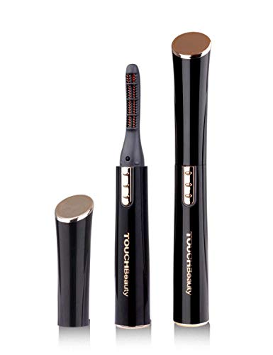 Preisvergleich Produktbild Beheizbare Wimpernzange Heated Eyelash Curler Profi Heizbare Elektrische Wimpernzange Warme Portable Lang Anhaltendes Styling für Natürlich Dicke Wimpern für Geschwungene Wimpern Schmerzfreie Schwarz