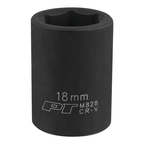 Image of Performance Tool M828 1 /2 Drive 18mm 6Point Impact Socket, 1 Pack