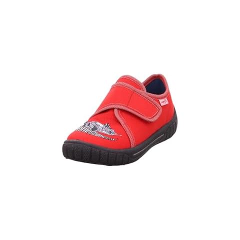 Superfit Boy's Bill Shoes in Red and Grey Cover