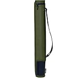 CleverMade 6 Can Cooler Sleeve - Insulated 6-Pack Cooler Tube with Adjustable Shoulder Strap, Easy...