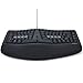 KINESIS mWave Ergonomic Keyboard for PC (Black) | Mechanical Switches | Bluetooth & USB | Programmable | Backlit | Windows Modifiers & Hotkeys