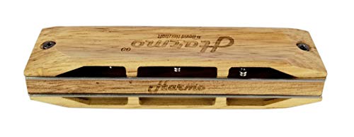 Harmonica Harmo Custom Shop Maple Wood Key Of C Assembled In Usa #TOP2