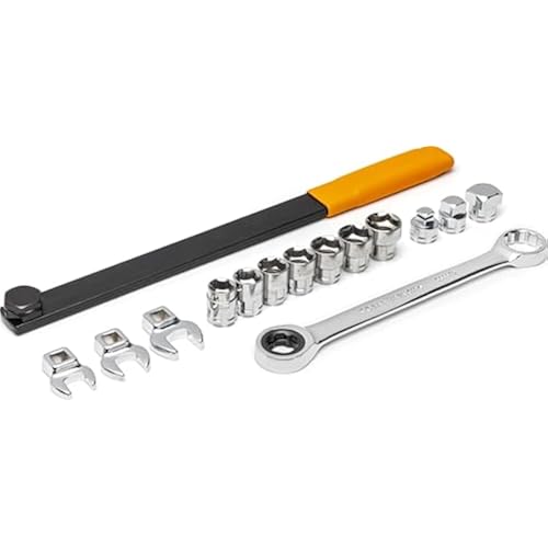 GEARWRENCH 15 Piece Ratcheting Serpentine Belt Tool Set | 3680D