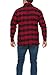 Wrangler Big and Tall Flannel Shirt for Men – Mens Button Down Plaid Shirt
