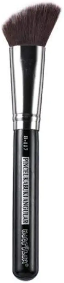 Pincel profissional kabuki angular - Linha B - B117, Macrilan