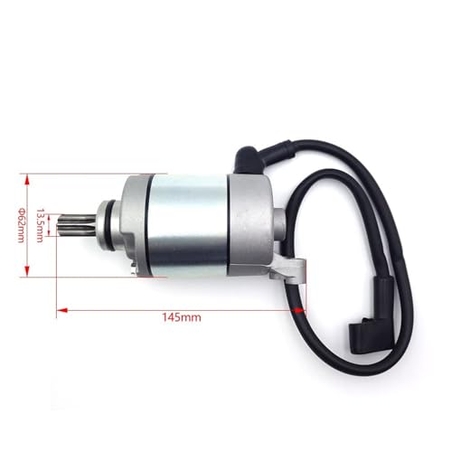 Motor de arranque para motocicleta NC250 con piñón de 8 dientes de alta resistencia 2