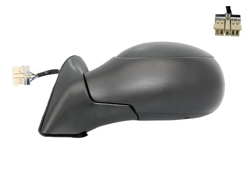 Rétroviseur électrique chauffant Alkar 6125364 avec broche blanche pour voiture