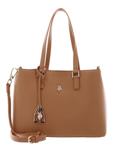 Sac à épaule bandoulière Jones U.S. Polo Assn. marron clair pour femme active