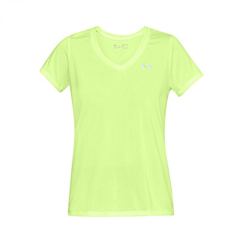 Image of Under Armour Womens Tech V-Neck Twist Short-Sleeve T-Shirt