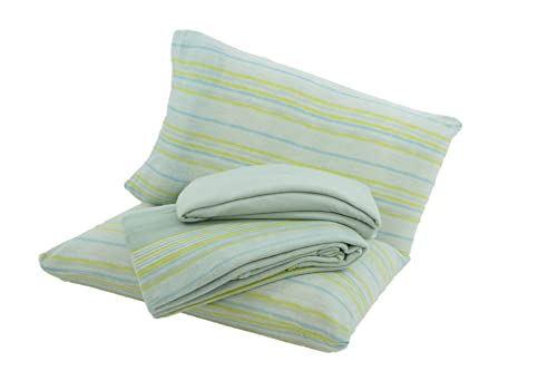 Viterbo Biancheria Coordinato Completo Letto Lenzuola Pile Matrimoniale Kenia Colori