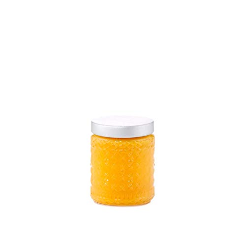 Gold Canyon - Mini 5 oz. Fresh Orange Heritage Scented Single-Wick Candle, Diamond-Light Glass Jar