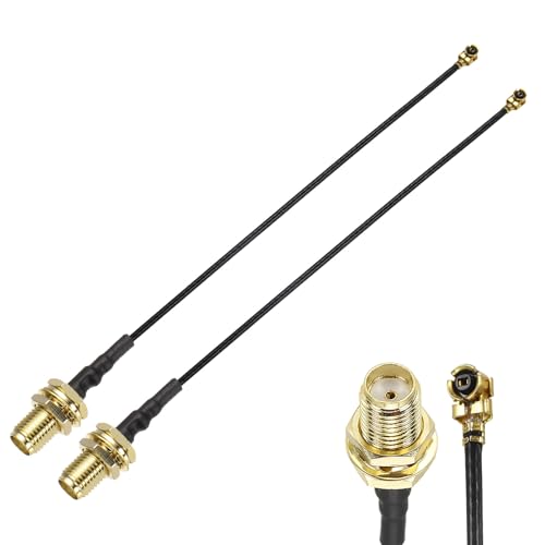 Cable coaxial SMA hembra a UFL de 10 cm para solucionar pérdidas de señal en tu enrutador