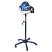 XPOWER Pro Finisher B-16 1/4-HP Brushless DC Motor Stand Pet Dryer- Variable Speed and Heat, Anion Anti-static / Frizz Technology- Blue