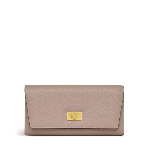 RADLEY London Brook Avenue Women's Leather Large Flapover Wallet, Latte
