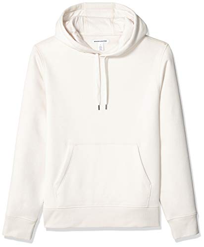 Amazon Essentials Men's Hooded Fleece Sweatshirt, Oatmeal Heather, X-Small