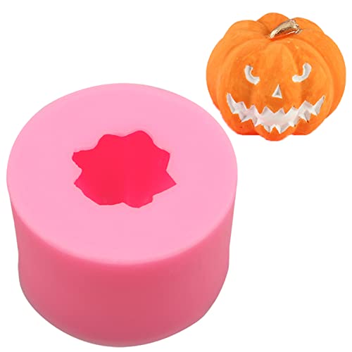 3D Pumpkin Candle Fondant Molds 3 Pcs, Chocolate Silicone Mold For Fall Halloween Thanksgiving Baking Cake Decoration, Cupcake Topper, Candy, Cake Pop, Popsicle, Polymer Clay Crafts #TOP6