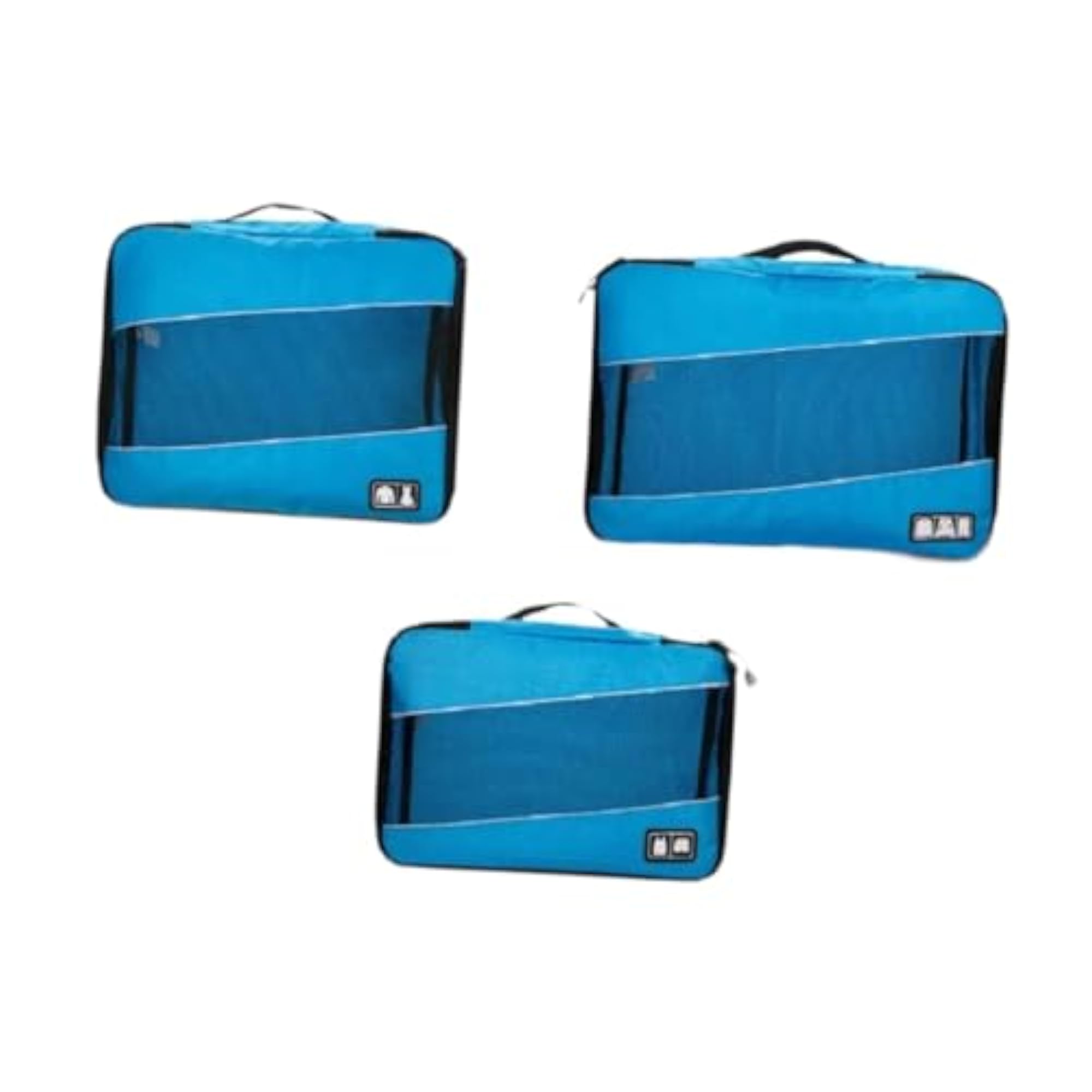3-Pack Luggage Packing Organizer Bags, Portable Storage