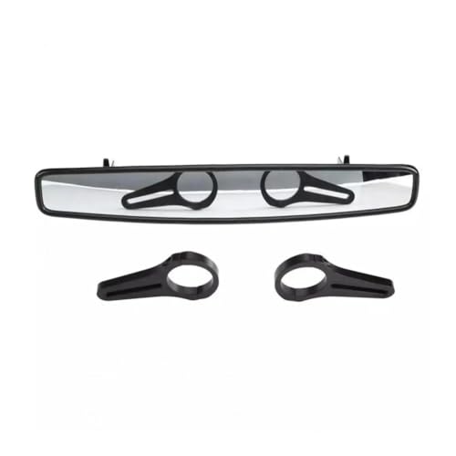 Espejo central retrovisor de visión trasera gran angular para ATV y UTV Ranger 400 5