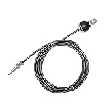 Câble de Gymnastique, 1-6m Corde Fil d'acier de Remise en Forme pour DIY LAT Home Gym Poulie Câble Machine (Color : 2.5m)