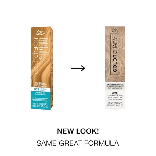 Image of COLORCHARM Demi Permanent Hair Color - Gloss, Refresh & Tone - 2 Fl Oz | Shea Butter | Free of ammonia, gluten, parabens, and animal-derived ingredients.