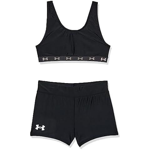 Under Armour Girls' Swim Set with Shorts Cover