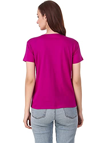 Image of NIVIK Printed Cotton T-Shirt for Women