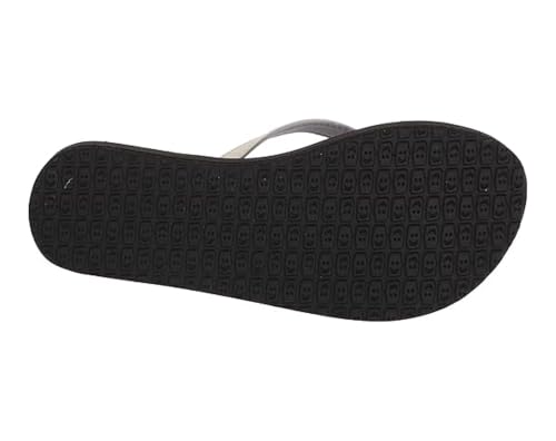 Image of Sanuk Yoga Serenity Flip Flops for Women - Yoga Mat Footbed Sandals | Yoga sandals for women, womens beach sandals, yoga mat footbed, lightweight summer flip flops