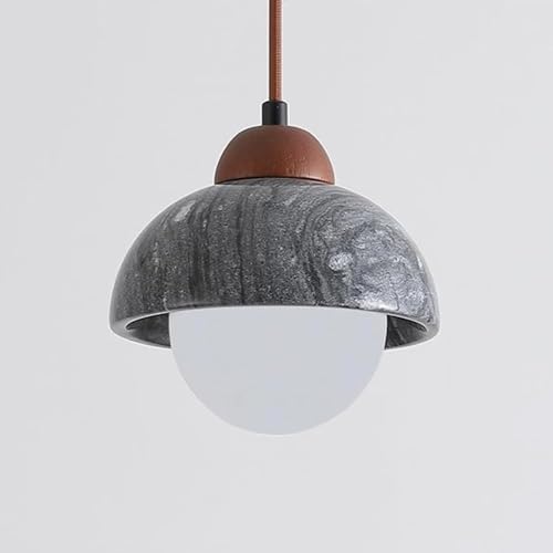 Lámpara colgante de techo para salón comedor con diseño creativo de madera 7