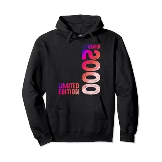 Año 2000 Mes De Septiembre 2000 Retro 2000 Vintage 2000 Sudadera con Capucha