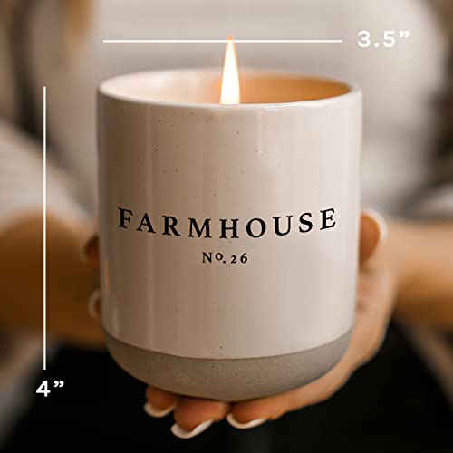 Sweet Water Decor Christmas Soy Candle | Apple Cider, Cinnamon, Fresh Cut Christmas Tree, Cookies And Cloves Scented Candles For Home | 12Oz Cream Stoneware Jar, 60+ Hour Burn Time, Made In The Usa #TOP6