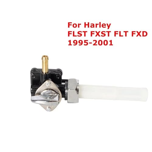 Llave Purga Gasolina 22mm de Alta Precisión para Moto Harley FLST FXST 1995-2001 2