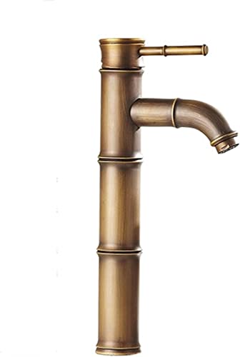Mitigeur laiton rétro cascade pour vasque chic