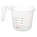 BYFRI Tazas De Medir Abs De Plástico Apilables Manejado Jarras Medidoras 250ml para Hornear Herramientas De Cocina, Microondas Seguro