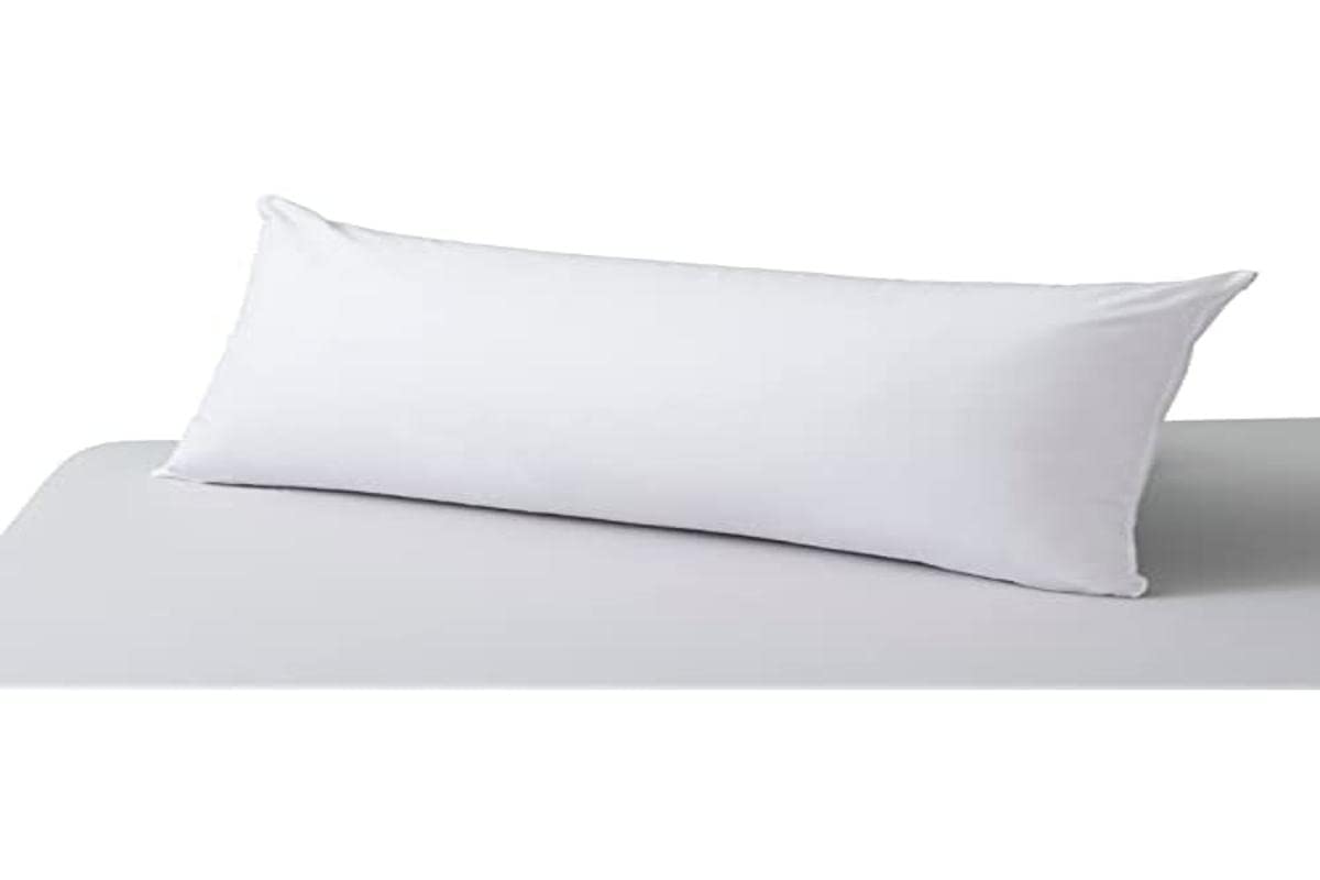 SAVEL - Almohada Suave Tacto Seda con Doble Funda | 90x40cm | Firmeza Alta