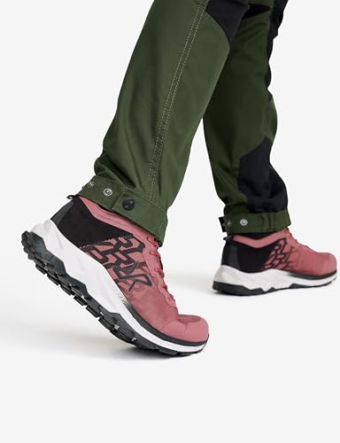 RevolutionRace Damen Nordwand Pro Pants, Hose zum Wandern und für viele Outdoor-Aktivitäten, Forest Green, XL
